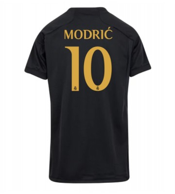Real Madrid Luka Modric #10 Replika Tredjetrøje Dame 2023-24 Kortærmet